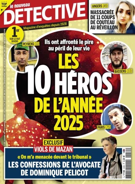 Le Nouveau Detective – 24 Decembre 2025 Cover