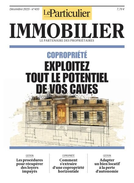 Le Particulier Immobilier – Decembre 2025 Cover