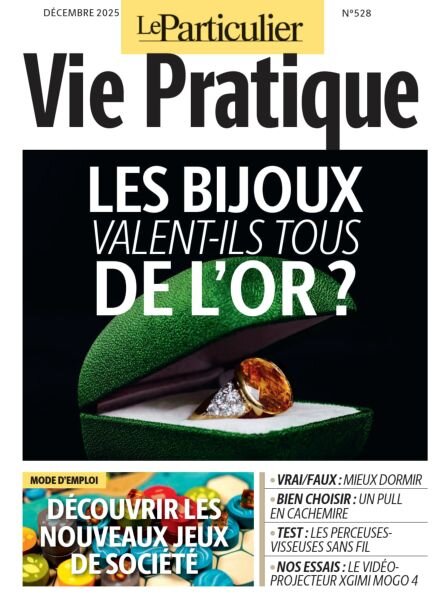 Le Particulier Vie Pratique – Decembre 2025 Cover