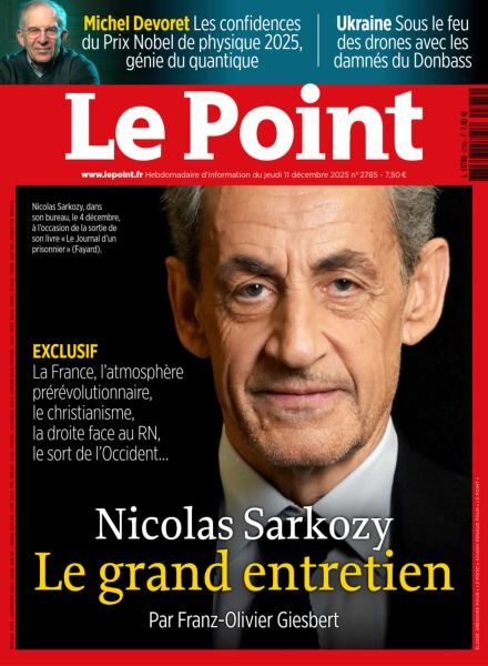 Le Point – 18 Decembre 2025 Cover