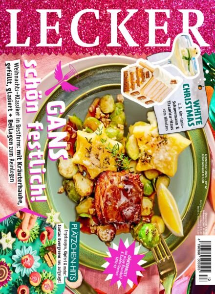 Lecker – Dezember 2025 Cover