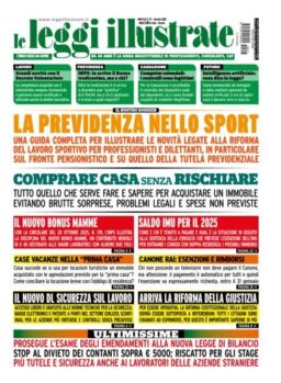 Leggi Illustrate – Dicembre 2025