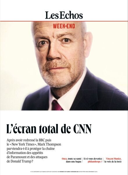 Les Echos Week-end – 12 Decembre 2025 Cover