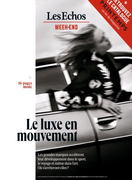 Les Echos Week-end – 28 Novembre 2025 Cover