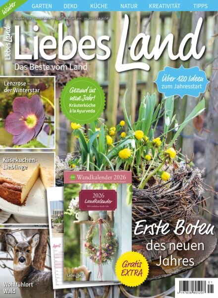 Liebes Land – Januar-Februar 2026 Cover