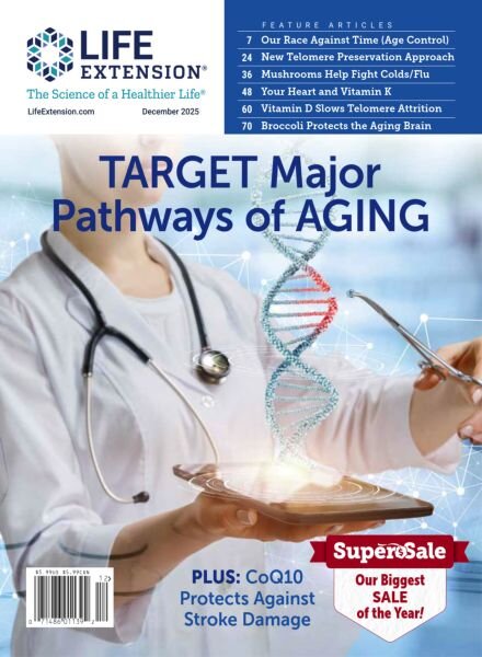 Life Extension Magazine – December 2025 Cover