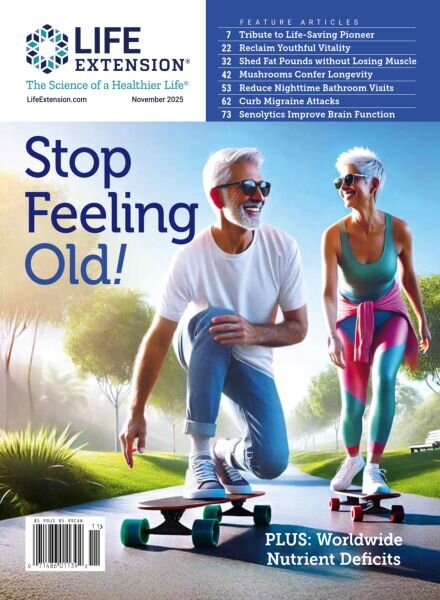 Life Extension Magazine – November 2025 Cover
