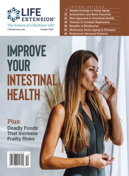Life Extension Magazine – October 2025 Cover