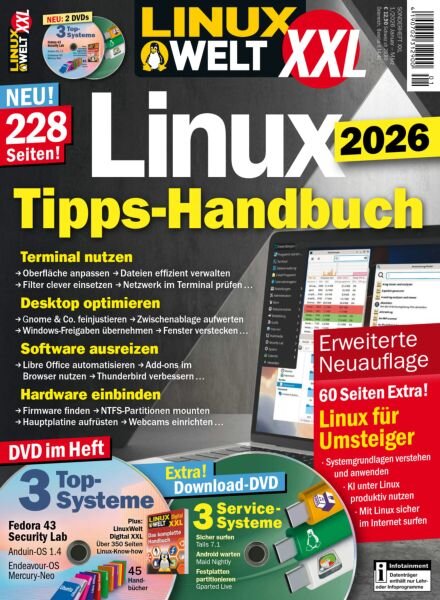Linux Welt Sonderheft XXL – Januar-Marz 2026 Cover