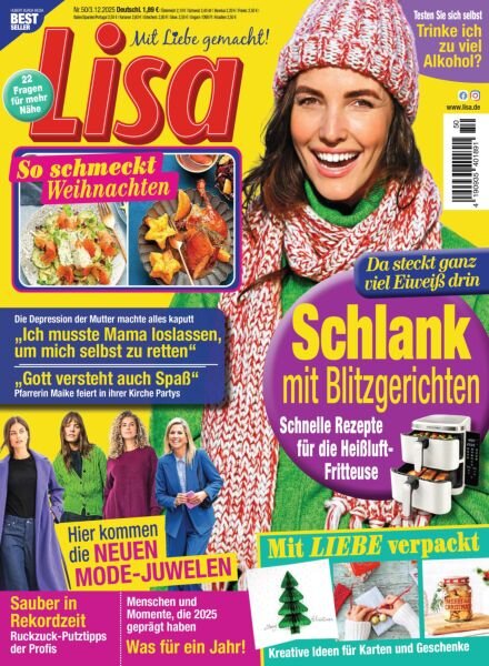 Lisa – 2 Dezember 2025 Cover