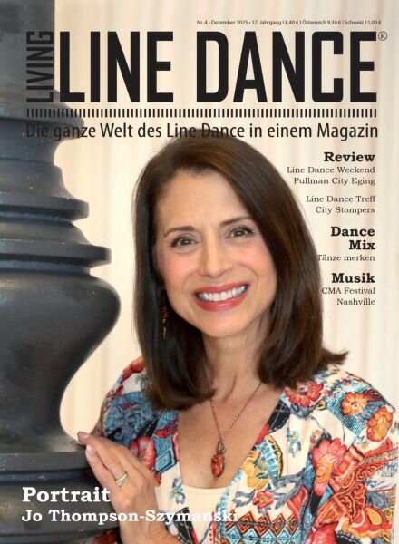 Living Line Dance – Dezember 2025 Cover