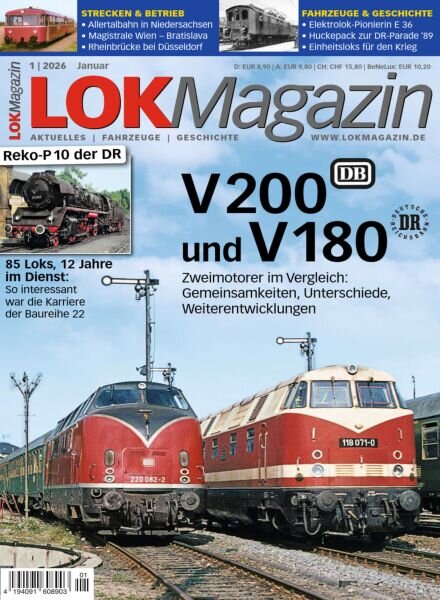 Lok Magazin – Januar 2026 Cover