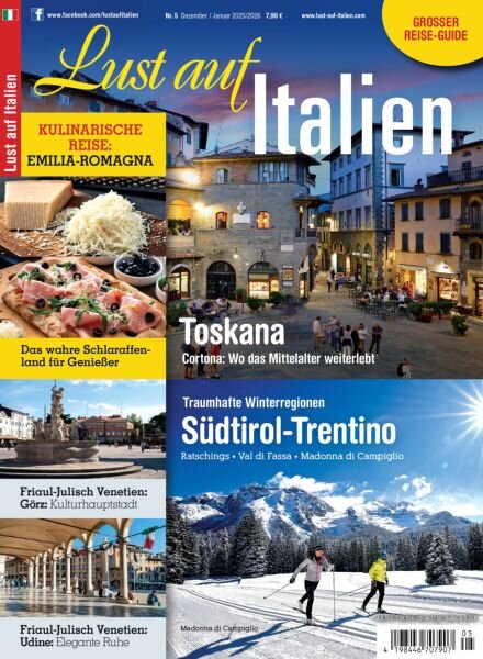 Lust auf Italien – Dezember 2025 – Januar 2026 Cover