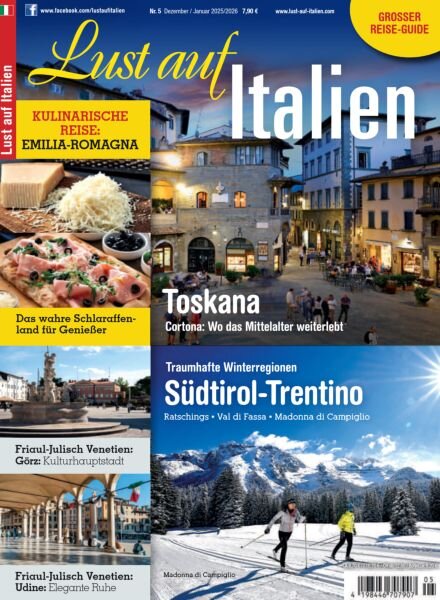 Lust auf Italien – Dezember 2025 – Januar-Februar 2026 Cover