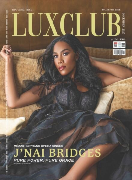LUXCLUB Magazine – December 2025 Cover