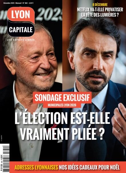 Lyon Capitale – Decembre 2025 Cover