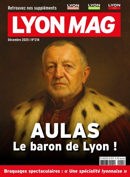 Lyon Mag – Decembre 2025 Cover