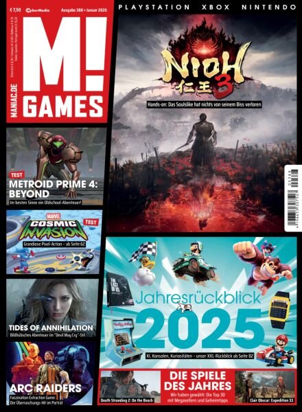 M! Games – Januar 2026 Cover