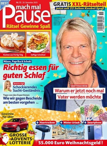 Mach mal Pause – 10 Dezember 2025 Cover