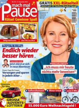 Mach mal Pause – 17 Dezember 2025
