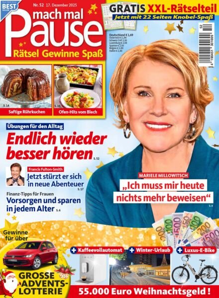 Mach mal Pause – 17 Dezember 2025 Cover