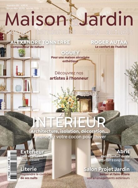 Maison & Jardin actuels – Decembre 2025 – Janvier 2026 Cover