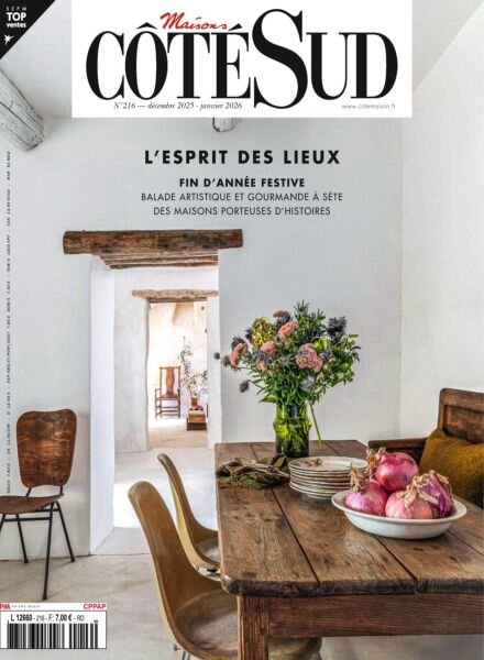 Maisons Cote Sud – Decembre 2025 – Janvier 2026 Cover