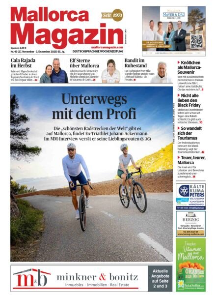 Mallorca Magazin – 27 November 2025 Cover