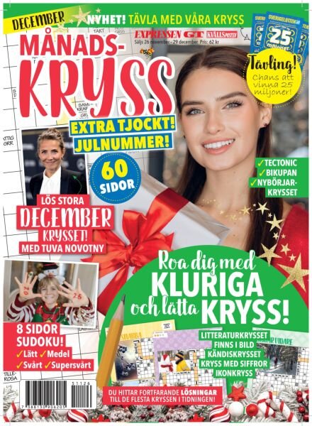 Manads-Kryss – November 2025 Cover