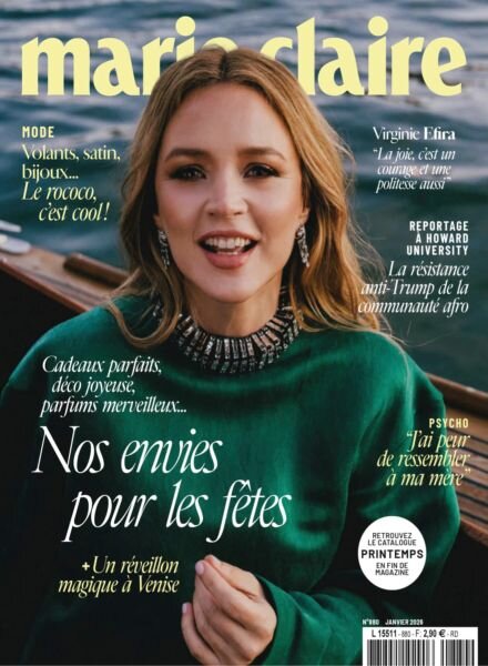 Marie Claire France – Janvier 2026 Cover
