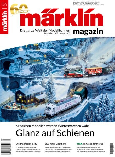 Marklin Magazin – Dezember 2025 – Januar 2026 Cover