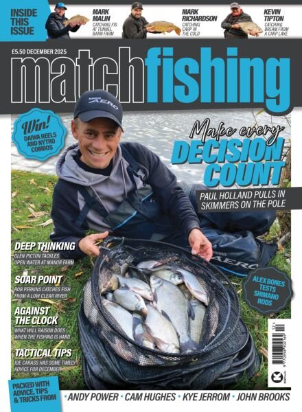 Match Fishing – December 2025 Cover