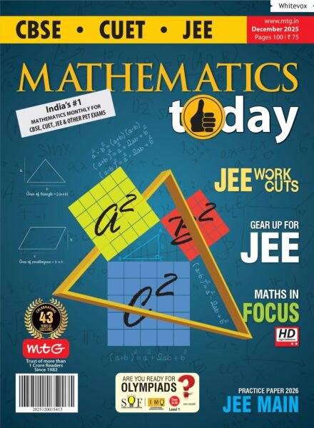 Mathematics Today – December 2025 Cover