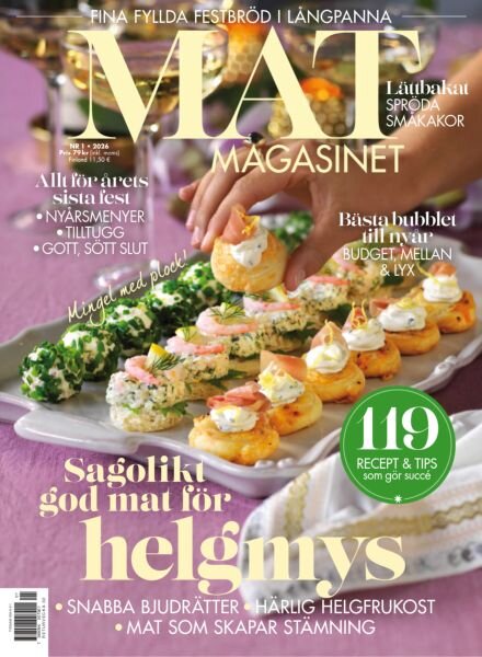 Matmagasinet – 1 Januari 2026 Cover