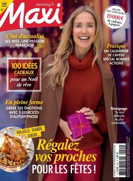 Maxi France – 1 Dcembre 2025 Cover