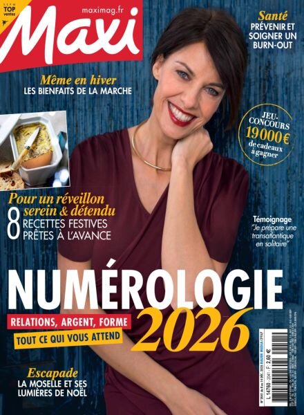 Maxi France – 8 Decembre 2025 Cover