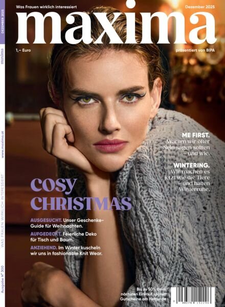 Maxima – Dezember 2025 Cover