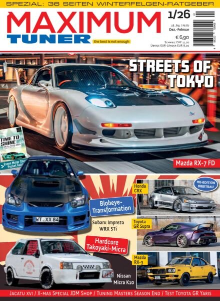 Maximum Tuner – Dezember 2025-Februar 2026 Cover
