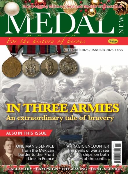 Medal News – December 2025 – January 2026 Cover