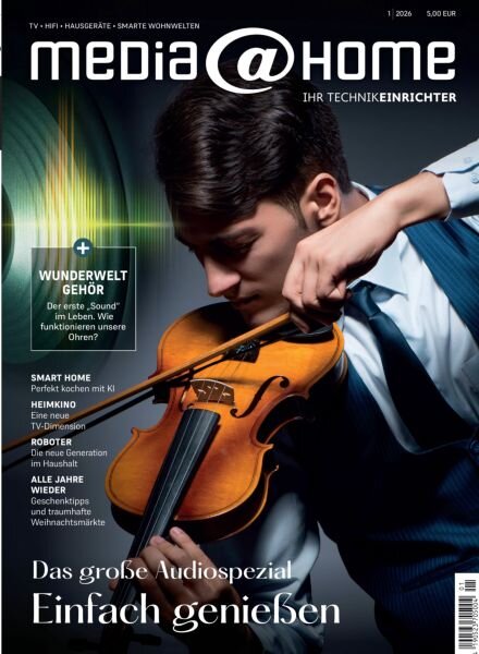 mediafhome Lifestyle – Januar 2026 Cover