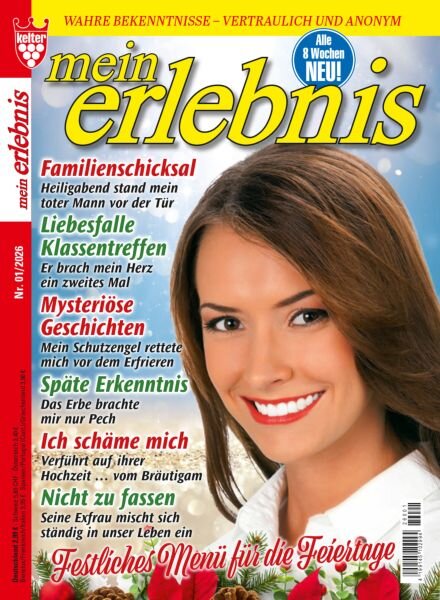 Mein Erlebnis – Nr 1 2026 Cover