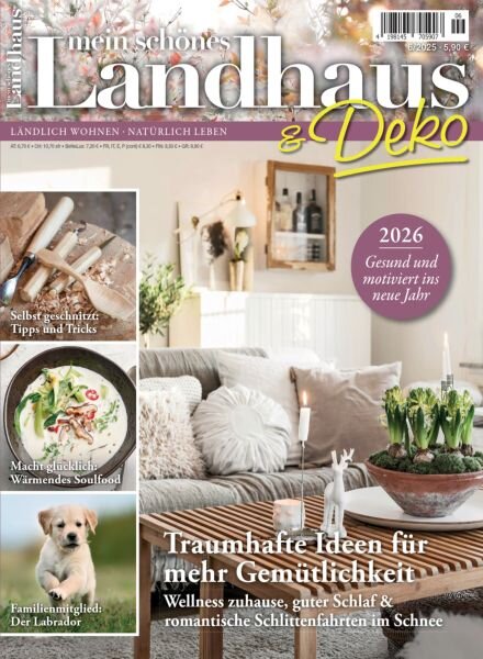 Mein schOnes Landhaus – Dezember 2025 – Januar 2026 Cover