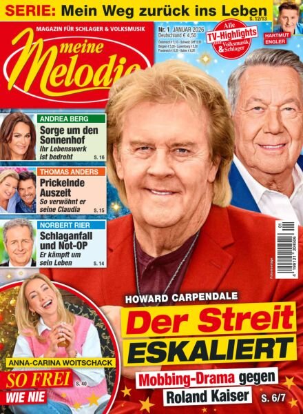 Meine Melodie – Januar 2026 Cover