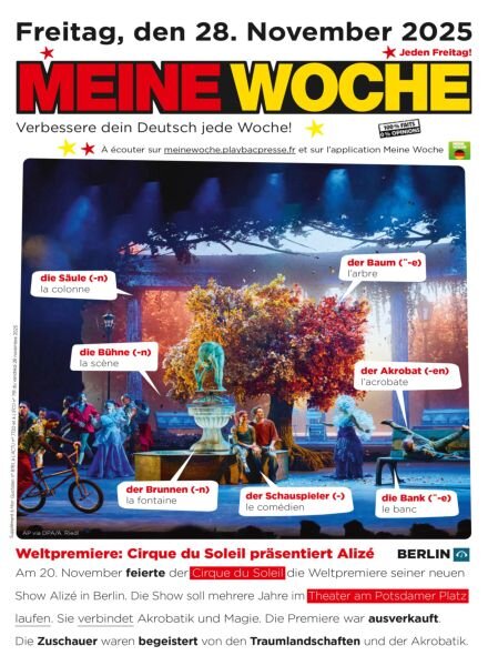 Meine Woche – 27 November 2025 Cover
