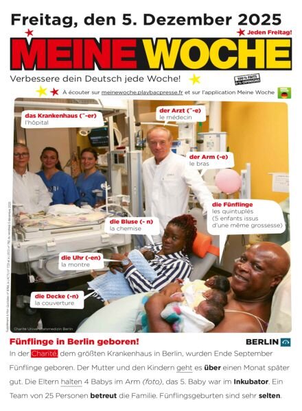 Meine Woche – 4 Dezember 2025 Cover