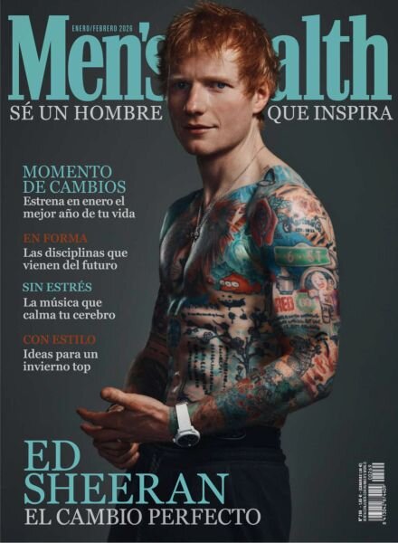 Men’s Health Espana – Enero 2026 Cover