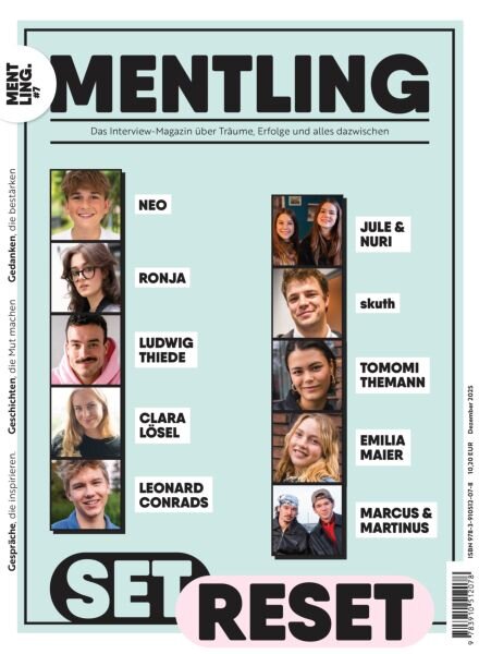 Mentling – Dezember 2025 Cover