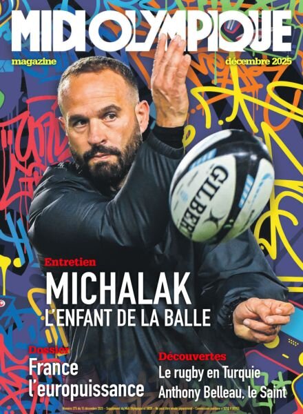Midi Olympique Magazine – Decembre 2025 Cover