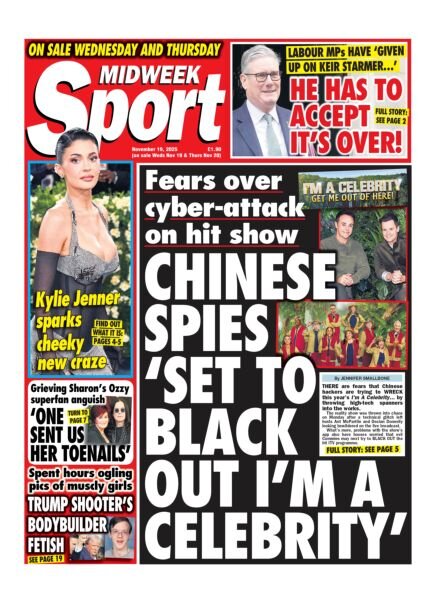 Midweek Sport – 19 November 2025 Cover