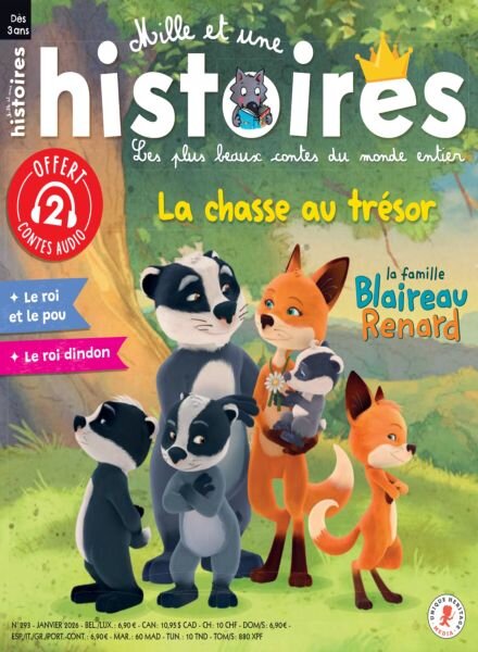 Mille et Une Histoires – Janvier 2026 Cover